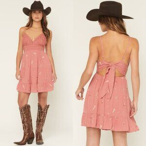 🩷5/$25🩷Festival Backless Pink Dress
